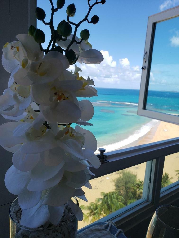 Breezy Beachfront Property With View Of Paradise Лукильо Екстериор снимка
